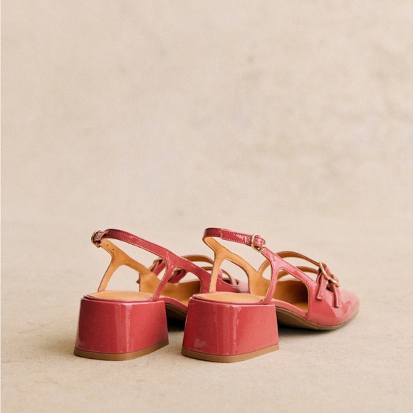 NWOT Sezane Paula Babies Heels - Picture 6 of 7